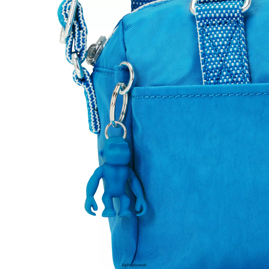 Kipling حقيبة يد صغيرة فولكي نحيف حريصة الأزرق ZR2RH17 أكياس صغيرة