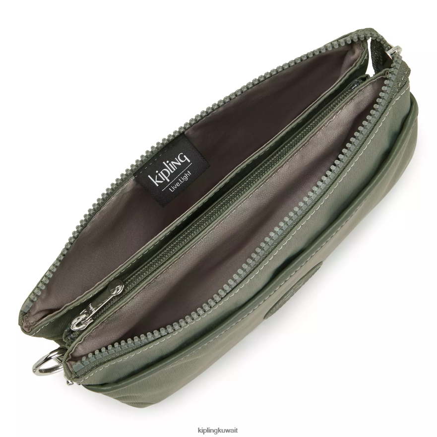 Kipling حقيبة كروس ريرى نحيف الأعشاب البحرية الداكنة ZR2RH185 حقائب كروسبودي
