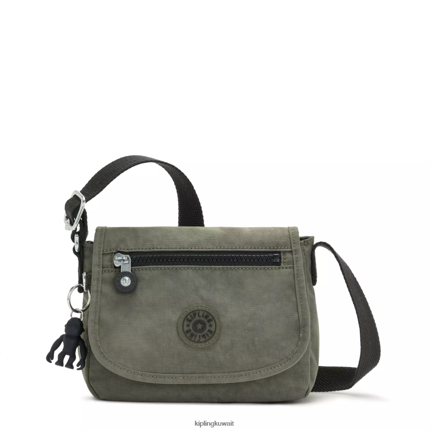 Kipling حقيبة كروس سابيان صغيرة نحيف الطحلب الأخضر ZR2RH196 أكياس صغيرة