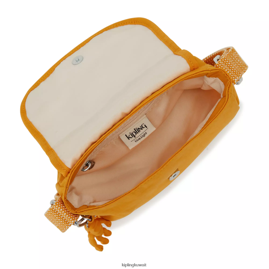 Kipling حقيبة كروس سابيان صغيرة نحيف أصفر سريع ZR2RH197 أكياس صغيرة