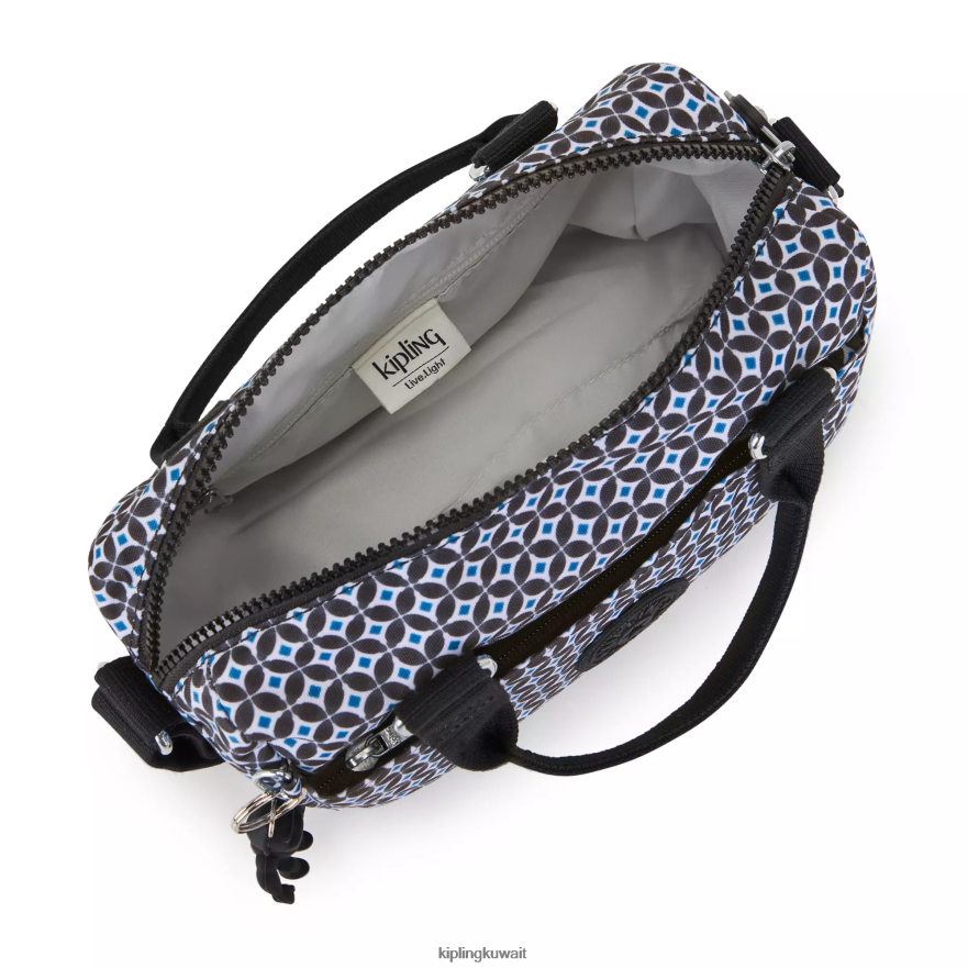 Kipling حقيبة يد صغيرة مطبوعة من فولكي نحيف بلاط مسود ZR2RH1 أكياس صغيرة