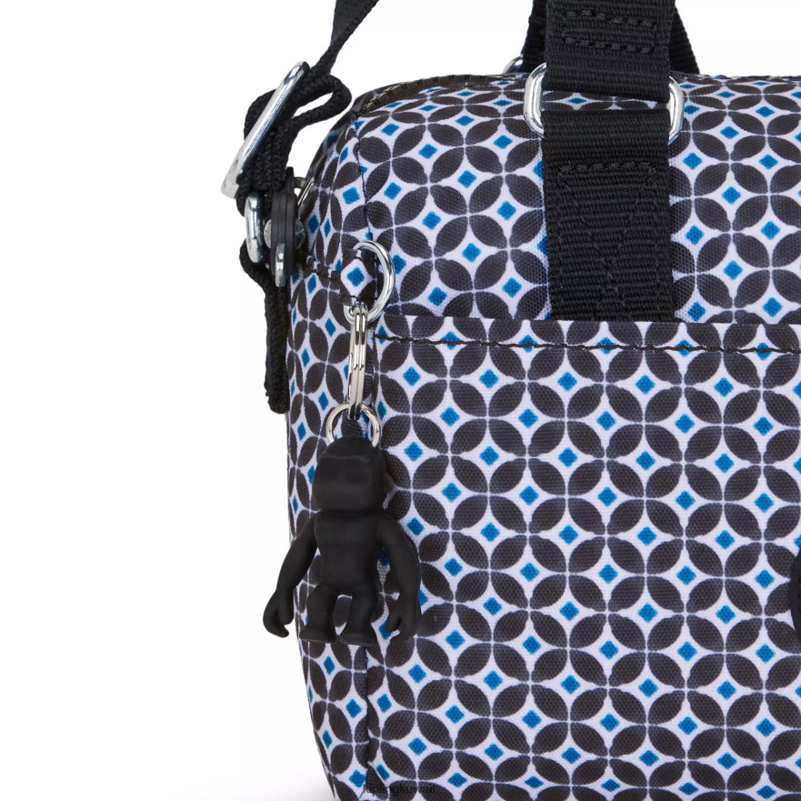 Kipling حقيبة يد صغيرة مطبوعة من فولكي نحيف بلاط مسود ZR2RH1 أكياس صغيرة