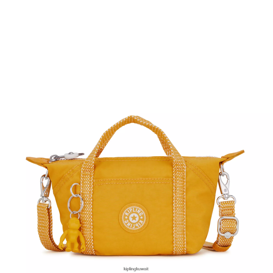 Kipling حقيبة كروس فنية مدمجة نحيف أصفر سريع ZR2RH2 حقائب كروسبودي