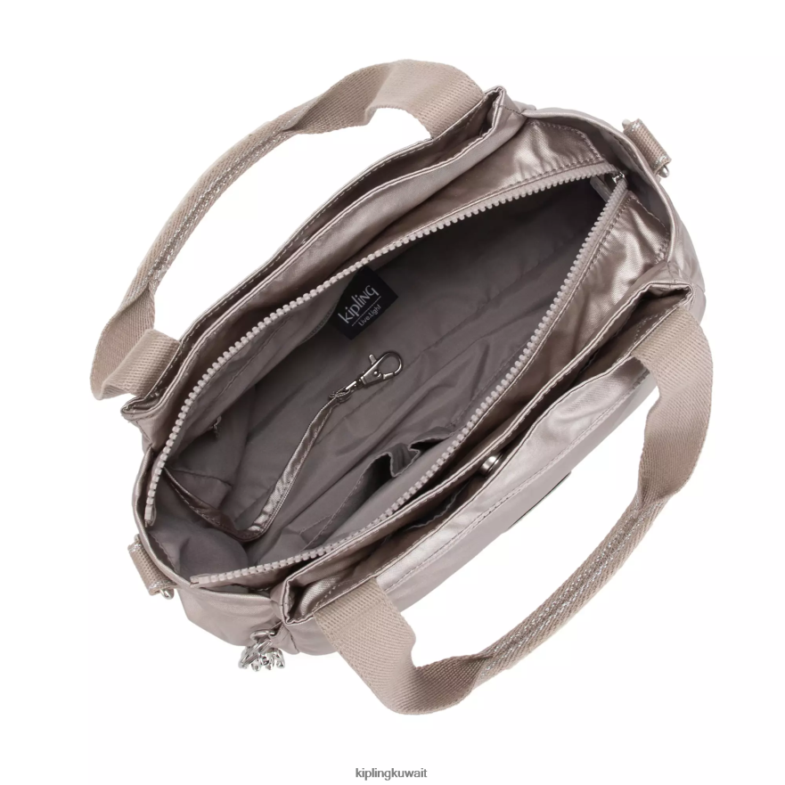 Kipling حقيبة كتف ميتاليك إليسيا نحيف توهج معدني ZR2RH204 حقائب الكتف
