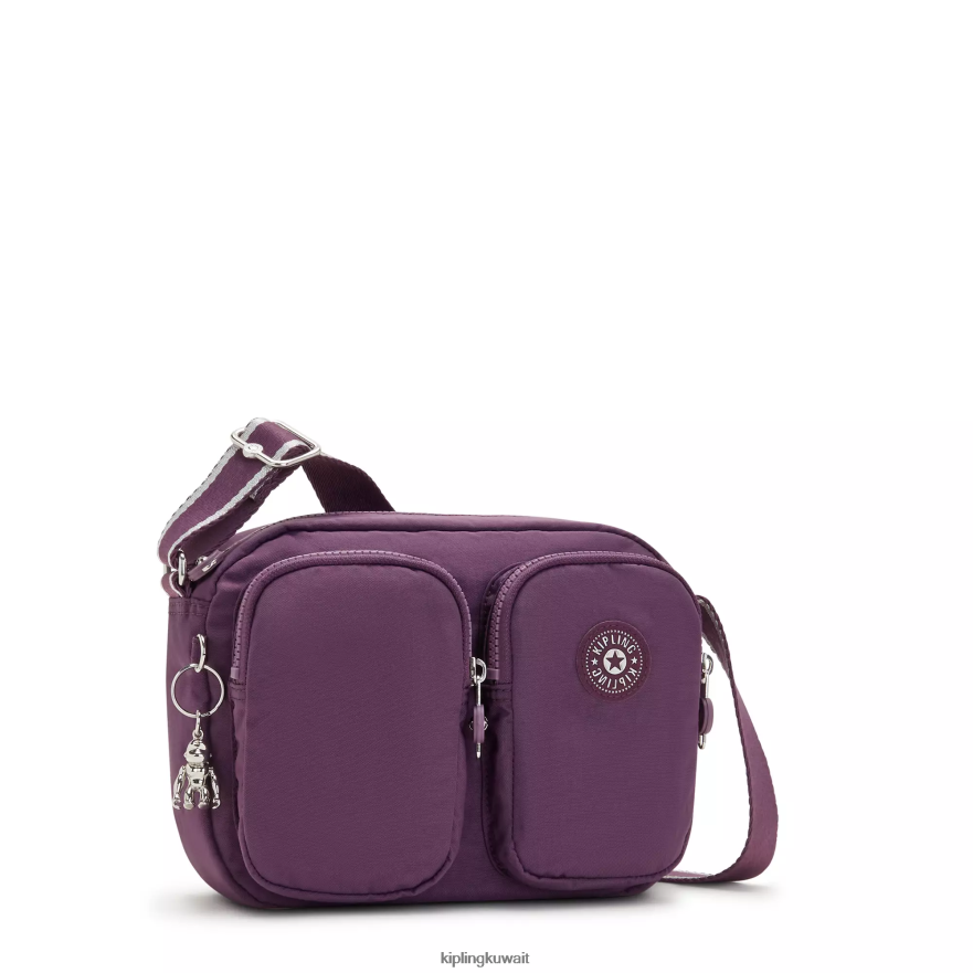 Kipling حقيبة كروس باتي نحيف البرقوق اللانهائي ZR2RH218 حقائب كروسبودي