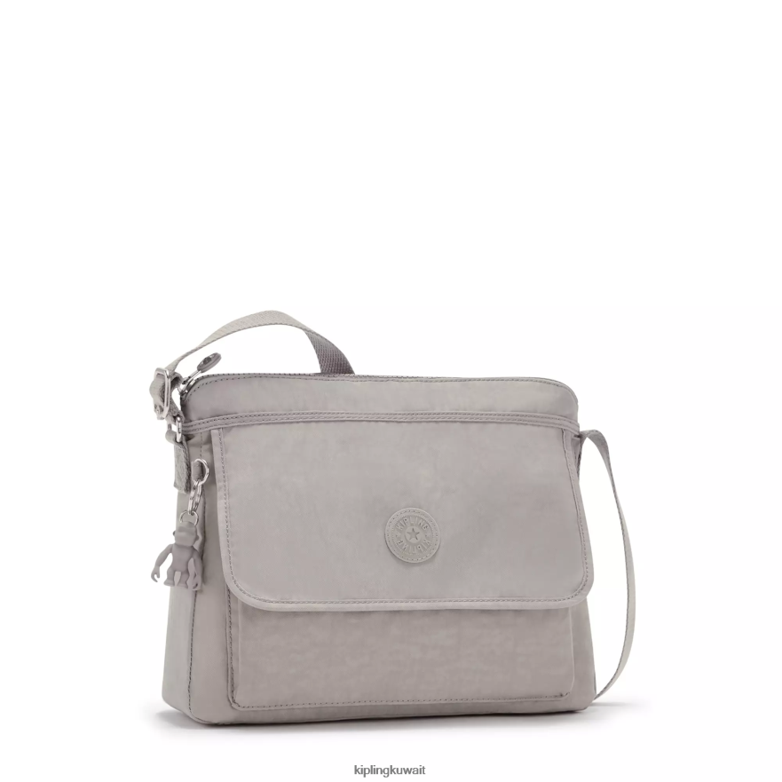 Kipling حقيبة كروس آيزلينج نحيف رمادي جريس ZR2RH221 حقائب كروسبودي