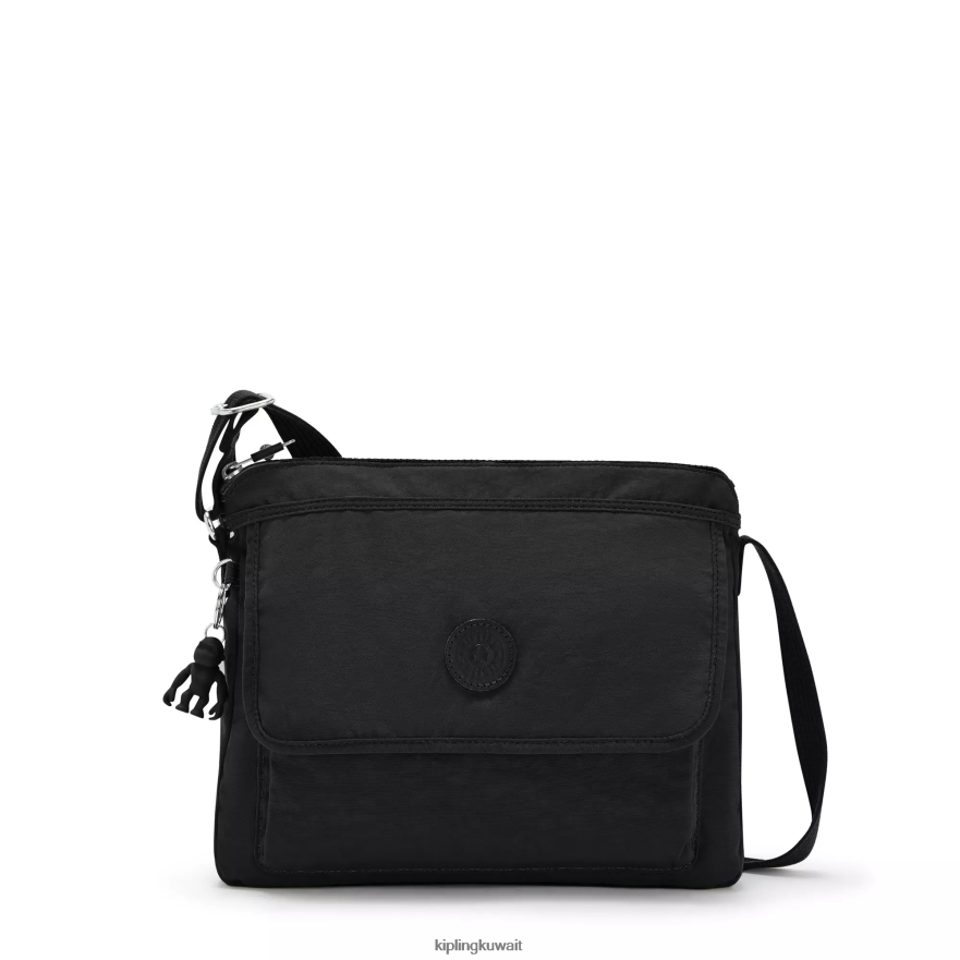 Kipling حقيبة كروس آيزلينج نحيف نوير أسود ZR2RH222 حقائب كروسبودي