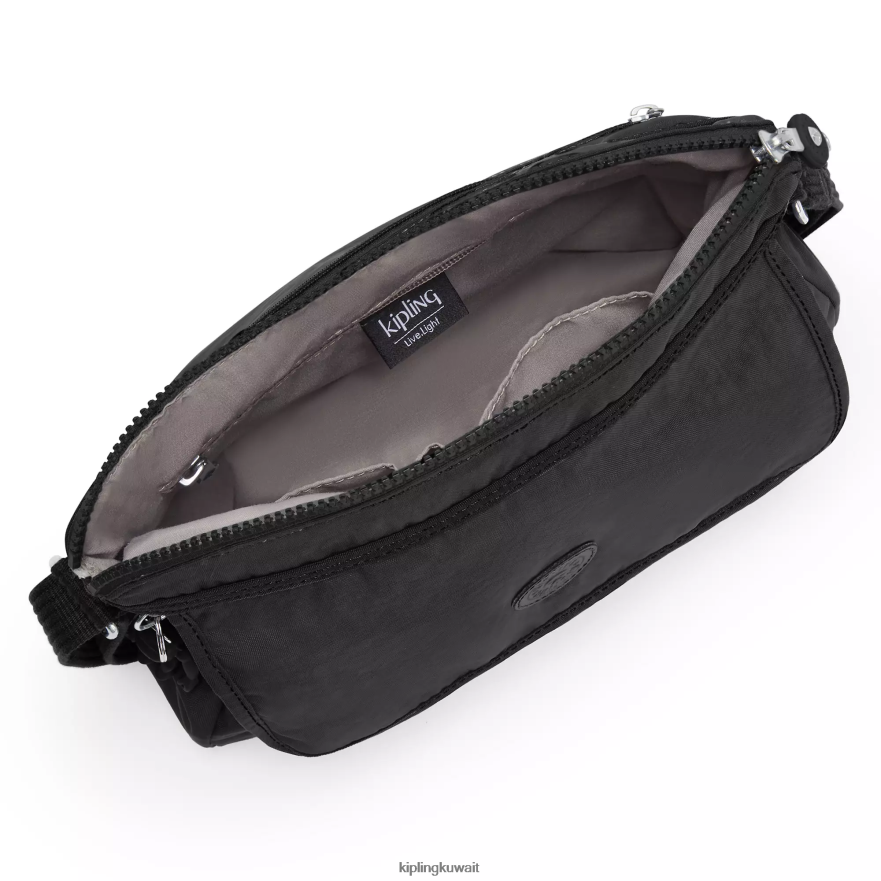 Kipling حقيبة كروس آيزلينج نحيف نوير أسود ZR2RH222 حقائب كروسبودي