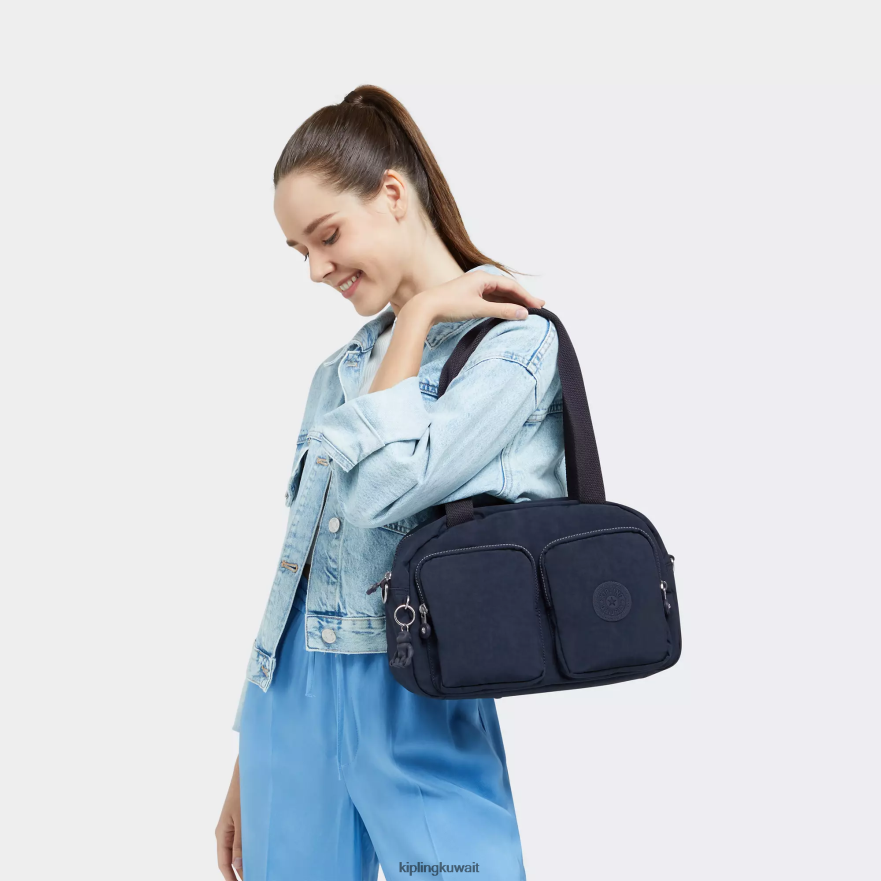 Kipling حقيبة كتف رائعة نحيف بلو بلو ZR2RH225 حقائب الكتف