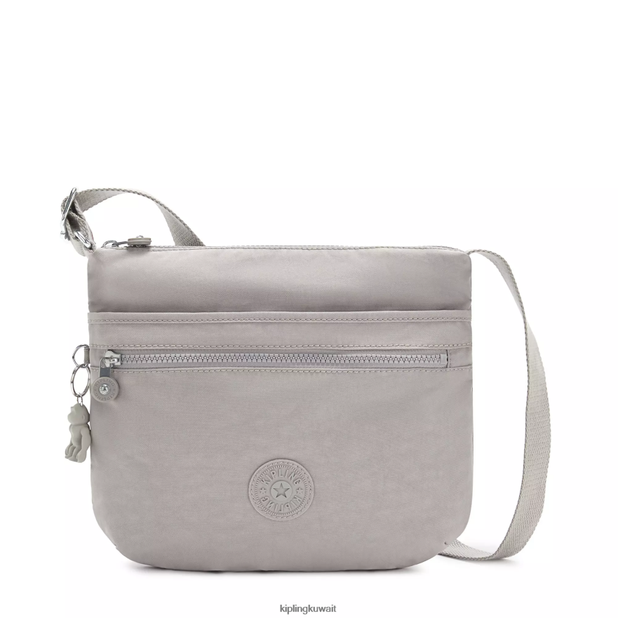 Kipling حقيبة كروس أرتو نحيف رمادي جريس ZR2RH229 حقائب كروسبودي