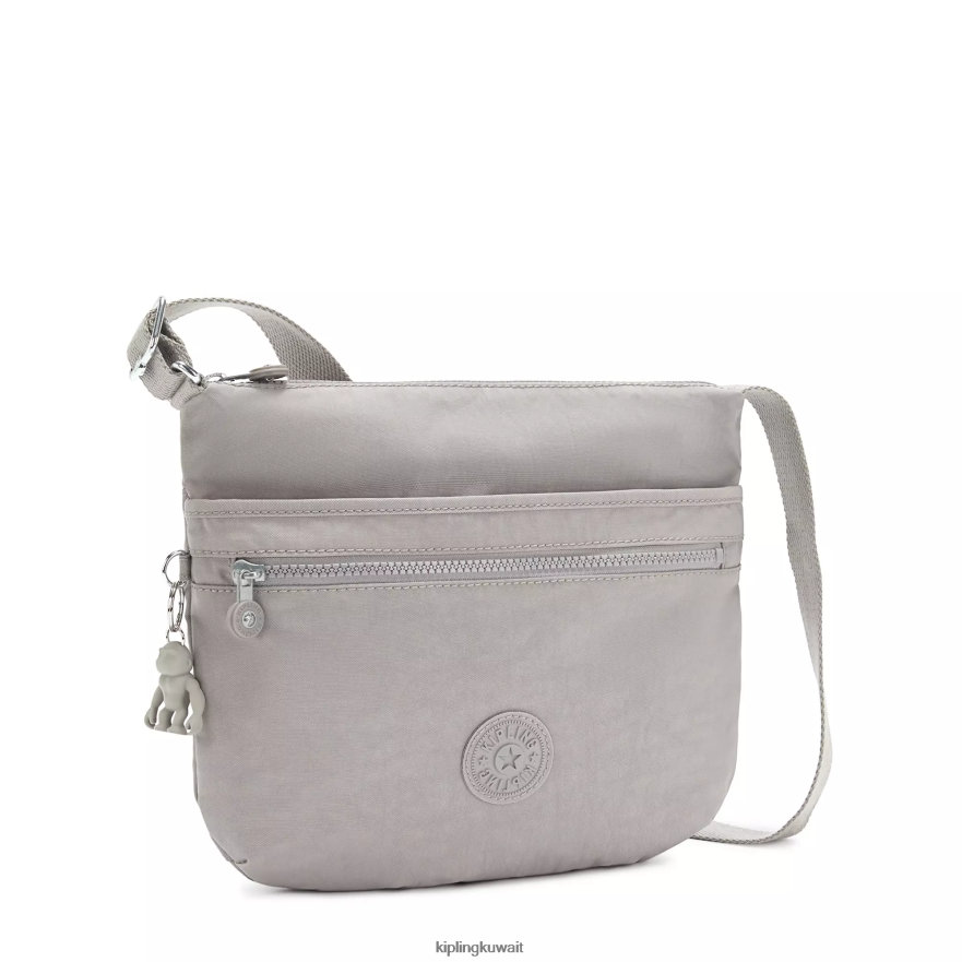 Kipling حقيبة كروس أرتو نحيف رمادي جريس ZR2RH229 حقائب كروسبودي