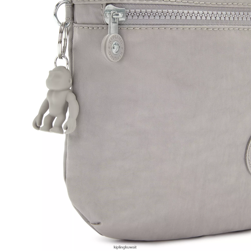Kipling حقيبة كروس أرتو نحيف رمادي جريس ZR2RH229 حقائب كروسبودي