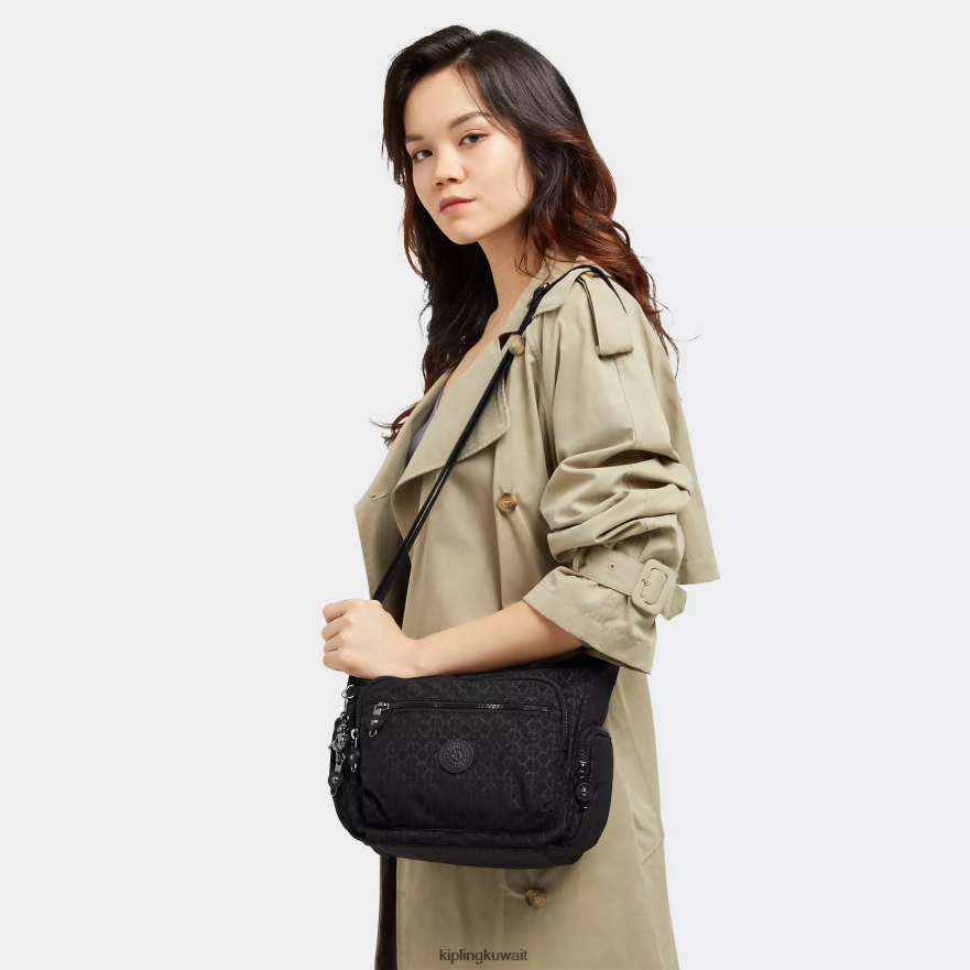 Kipling حقيبة كروس صغيرة مطبوعة نحيف توقيع منقوش ZR2RH233 حقائب كروسبودي