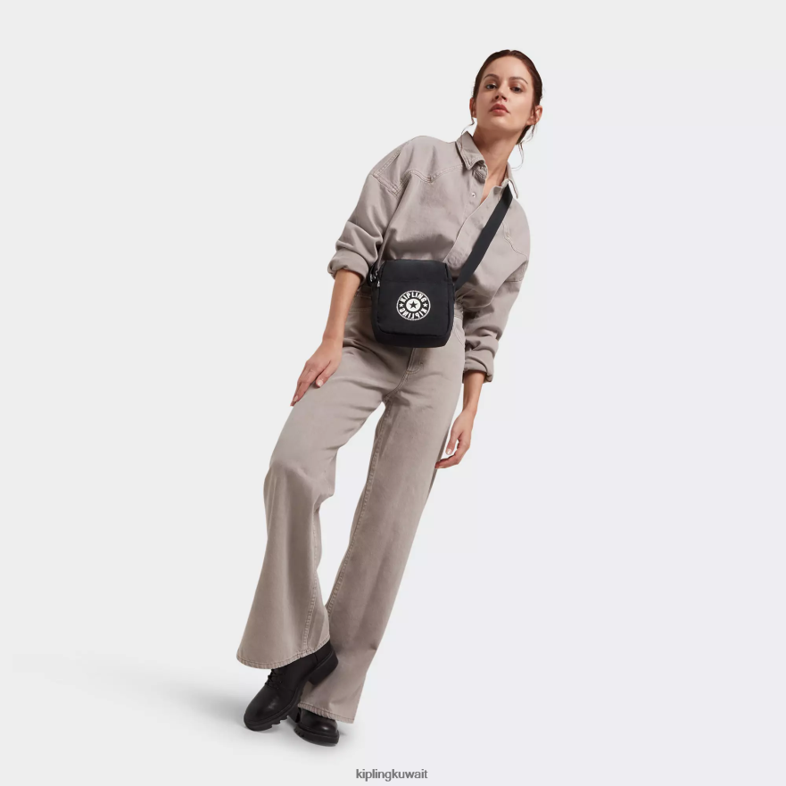 Kipling حقيبة كروس تشاز نحيف بلاك لايت ZR2RH235 حقائب كروسبودي