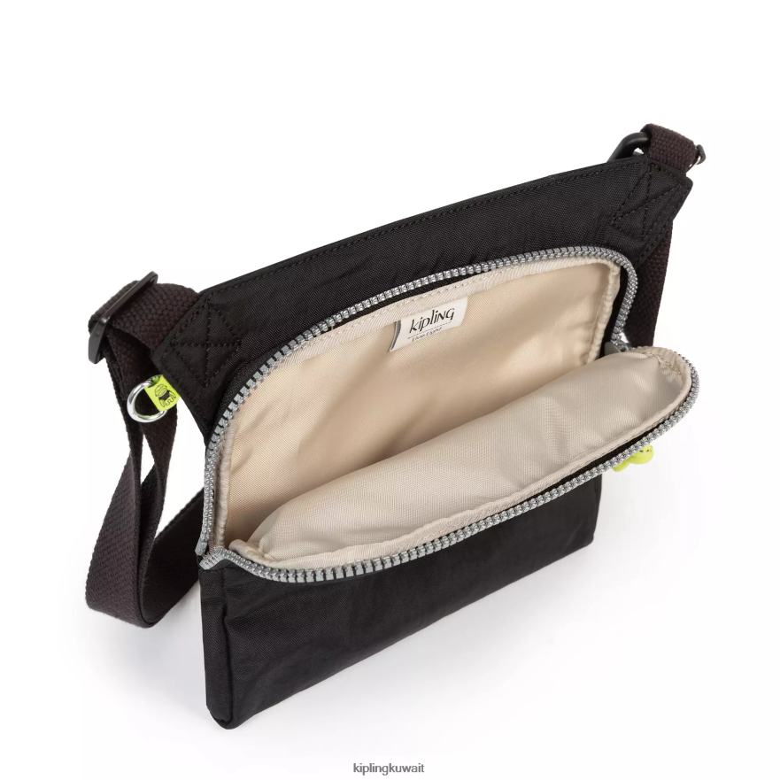 Kipling حقيبة كروس ألميرو نحيف الوادي الأسود ZR2RH237 حقائب كروسبودي
