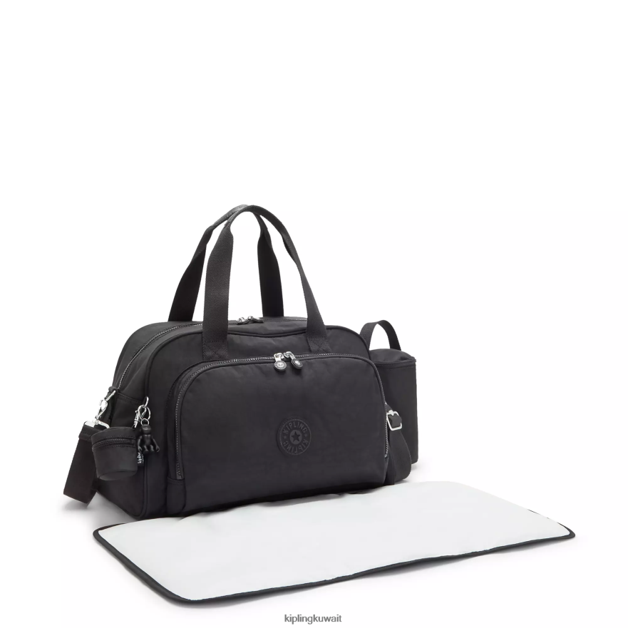 Kipling حقيبة حفاضات كاماما نحيف نوير أسود ZR2RH241 أكياس حفاظات