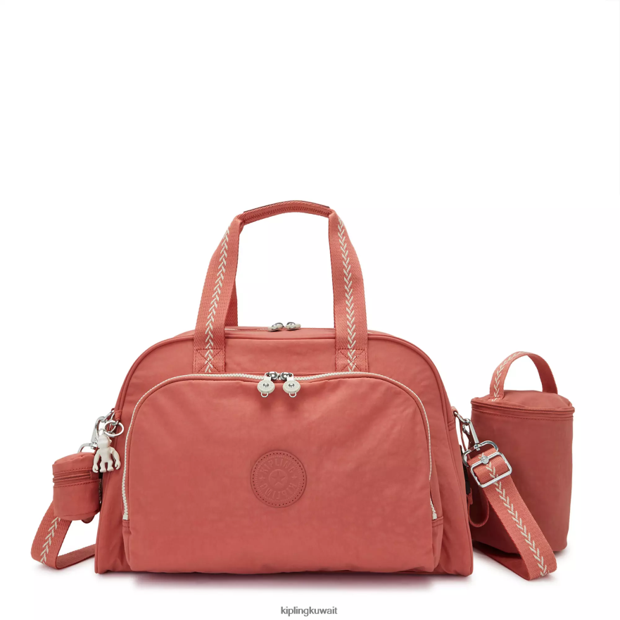 Kipling حقيبة حفاضات كاماما نحيف خمر الوردي ZR2RH242 أكياس حفاظات