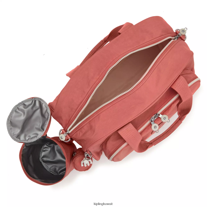 Kipling حقيبة حفاضات كاماما نحيف خمر الوردي ZR2RH242 أكياس حفاظات