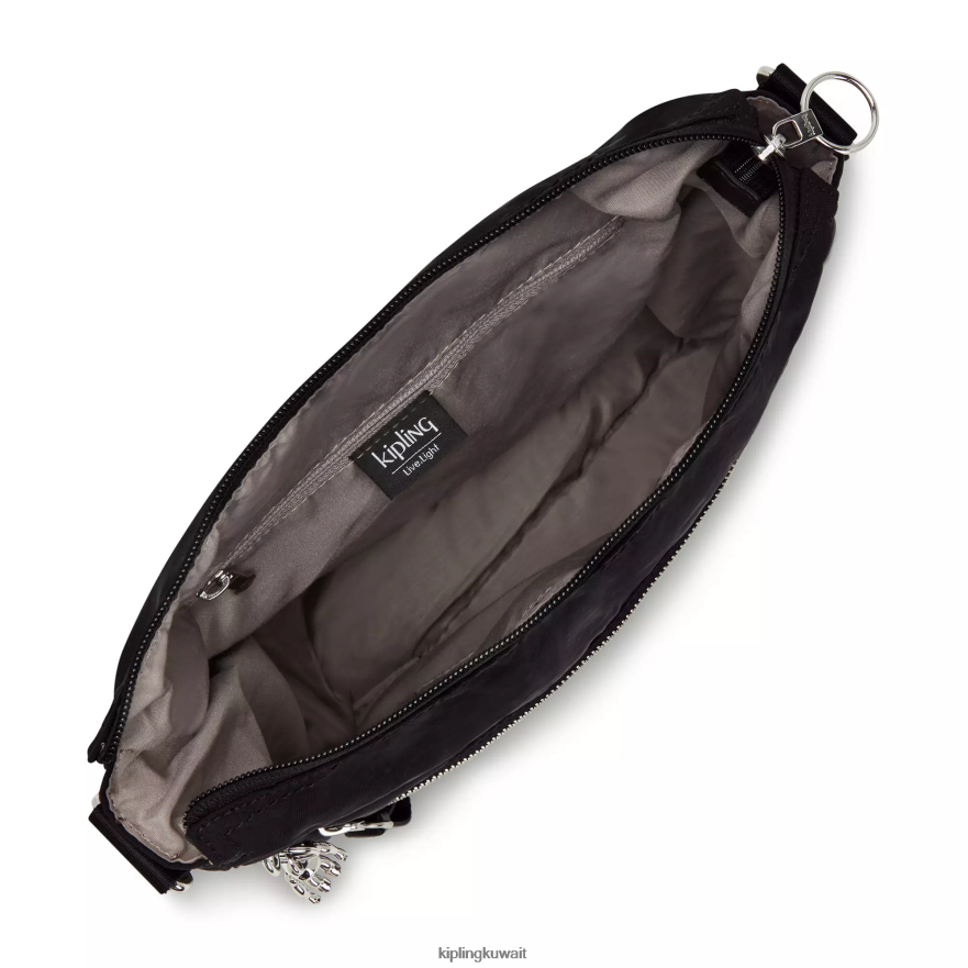 Kipling حقيبة كتف أوسوين نحيف نوير أسود ZR2RH247 حقائب الكتف