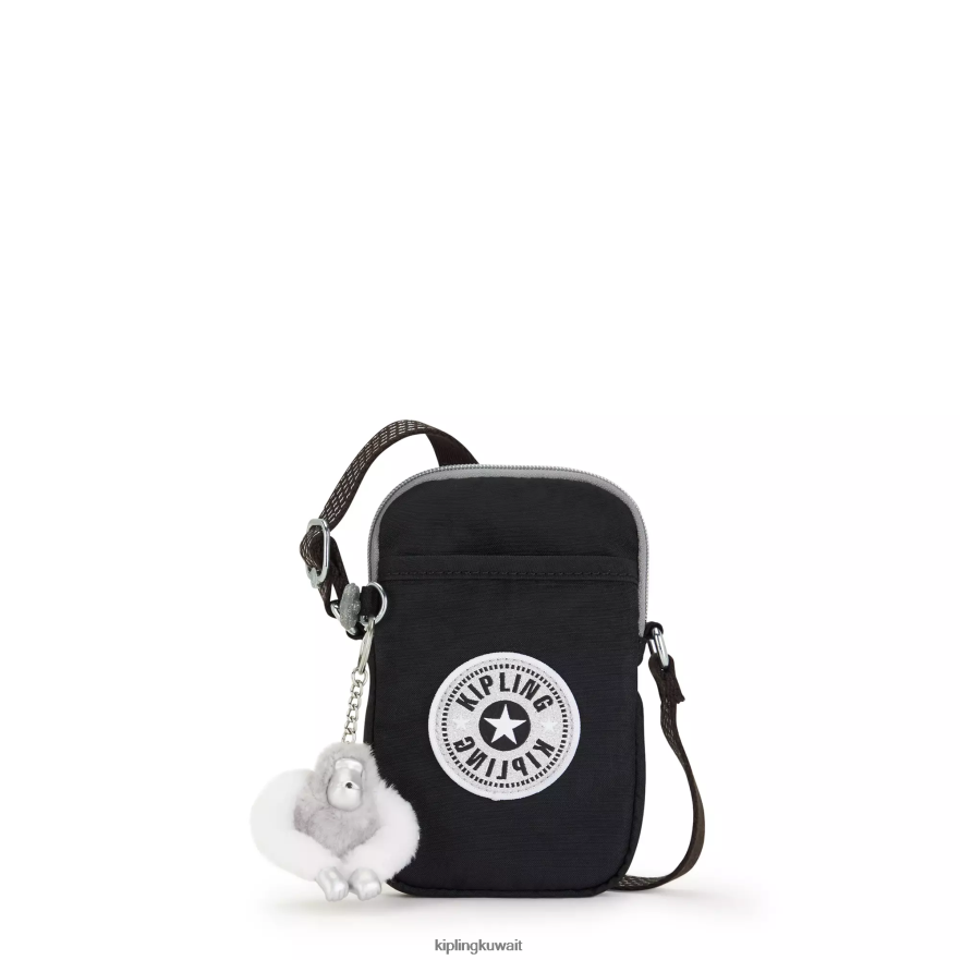 Kipling حقيبة الهاتف تالي كروسبودي نحيف متعة حقيقية سوداء ZR2RH25 حقائب كروسبودي