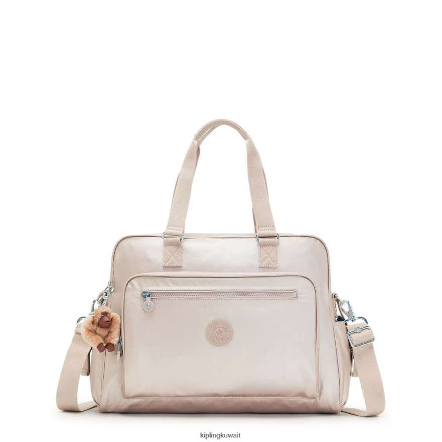 Kipling حقيبة حفاضات ألانا معدنية نحيف الكوارتز المعدني ZR2RH252 أكياس حفاظات