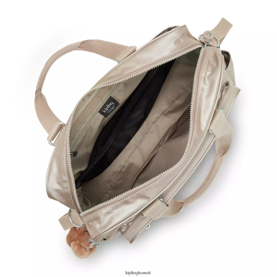 Kipling حقيبة حفاضات ألانا معدنية نحيف الكوارتز المعدني ZR2RH252 أكياس حفاظات