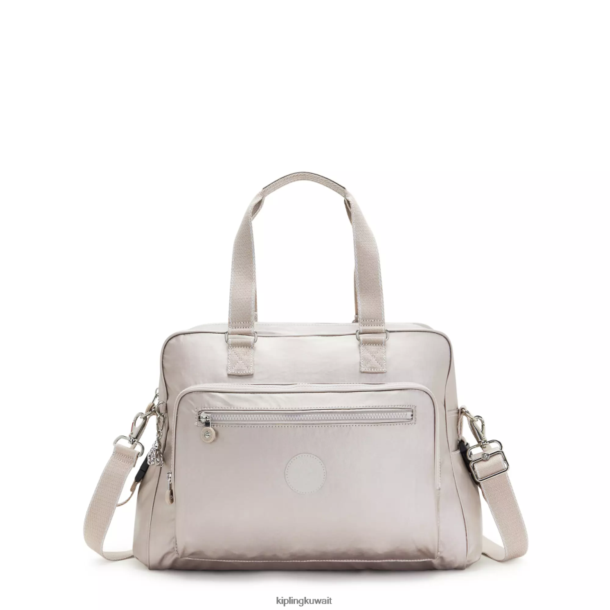 Kipling حقيبة حفاضات ألانا معدنية نحيف توهج معدني ZR2RH253 أكياس حفاظات