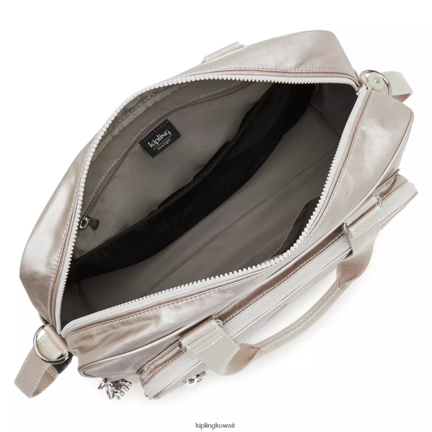 Kipling حقيبة حفاضات ألانا معدنية نحيف توهج معدني ZR2RH253 أكياس حفاظات