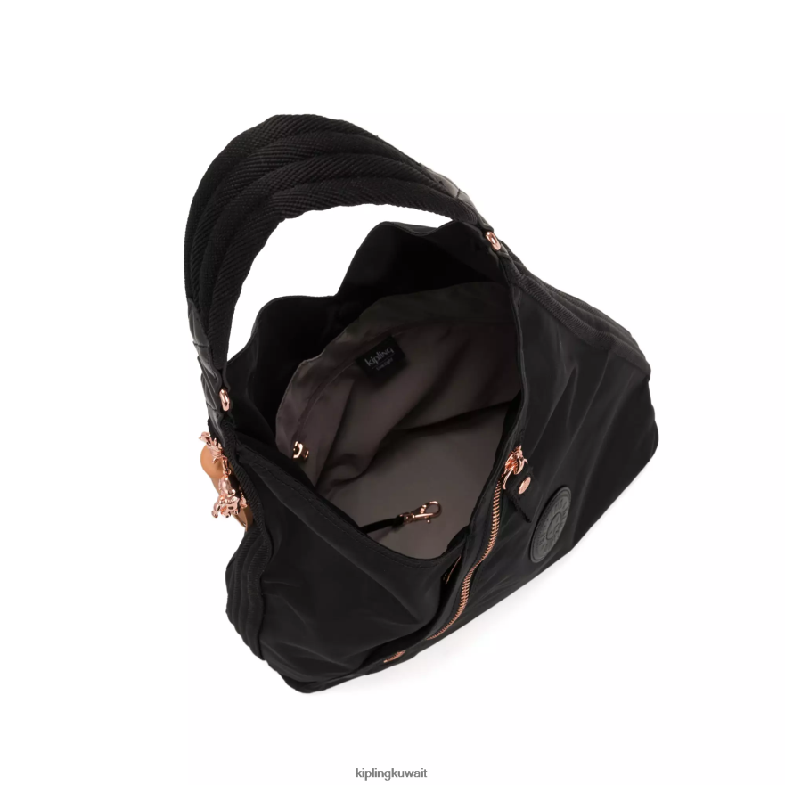 Kipling حقيبة كتف أولينا نحيف وردة سوداء ZR2RH254 حقائب الكتف