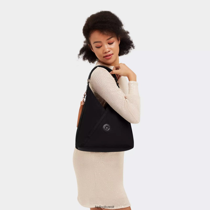 Kipling حقيبة كتف صغيرة أولينا نحيف وردة سوداء ZR2RH255 حقائب الكتف