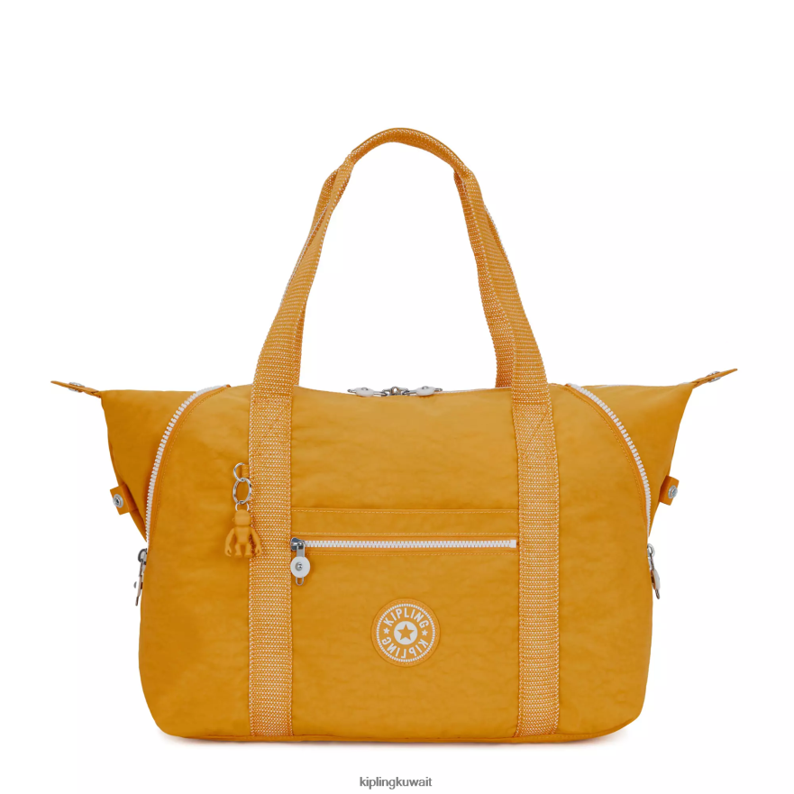Kipling حقيبة عملية متوسطة الحجم نحيف أصفر سريع ZR2RH256 حمل الحقائب