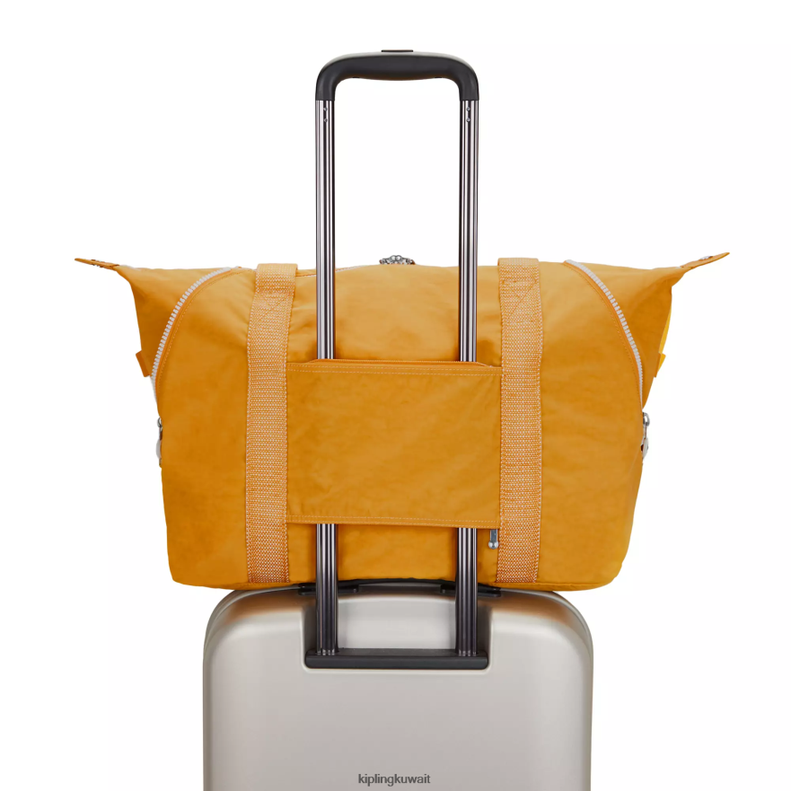 Kipling حقيبة عملية متوسطة الحجم نحيف أصفر سريع ZR2RH256 حمل الحقائب