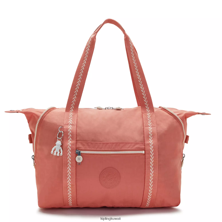 Kipling حقيبة عملية متوسطة الحجم نحيف خمر الوردي ZR2RH257 حمل الحقائب