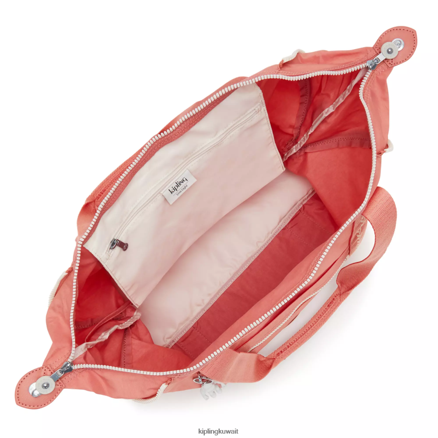 Kipling حقيبة عملية متوسطة الحجم نحيف خمر الوردي ZR2RH257 حمل الحقائب
