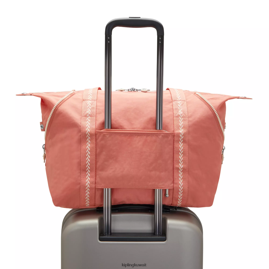 Kipling حقيبة عملية متوسطة الحجم نحيف خمر الوردي ZR2RH257 حمل الحقائب