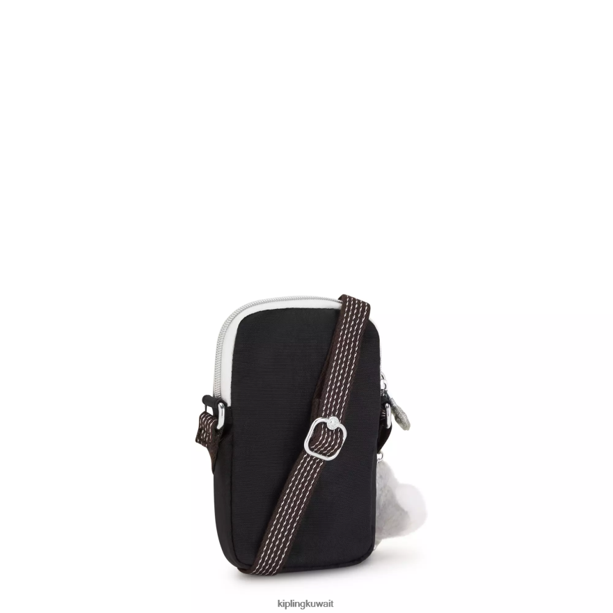 Kipling حقيبة الهاتف تالي كروسبودي نحيف متعة حقيقية سوداء ZR2RH25 حقائب كروسبودي