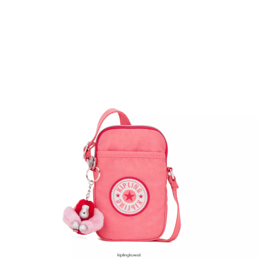Kipling حقيبة الهاتف تالي كروسبودي نحيف المرح الوردي المرح ZR2RH26 حقائب كروسبودي