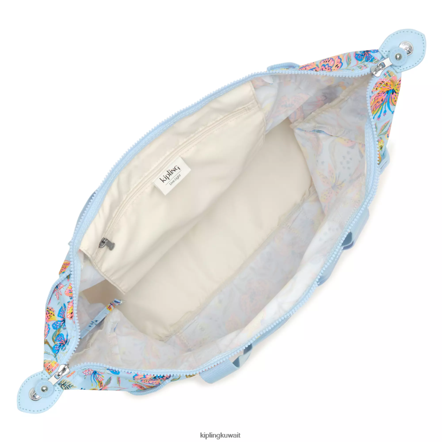 Kipling حقيبة عملية مطبوعة متوسطة الفن نحيف الزهور البرية ZR2RH262 حمل الحقائب