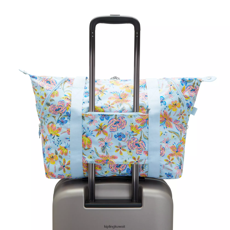 Kipling حقيبة عملية مطبوعة متوسطة الفن نحيف الزهور البرية ZR2RH262 حمل الحقائب