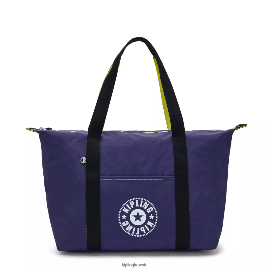 Kipling حقيبة عملية متوسطة لايت من آرت نحيف في نهاية المطاف البحرية ZR2RH267 حمل الحقائب