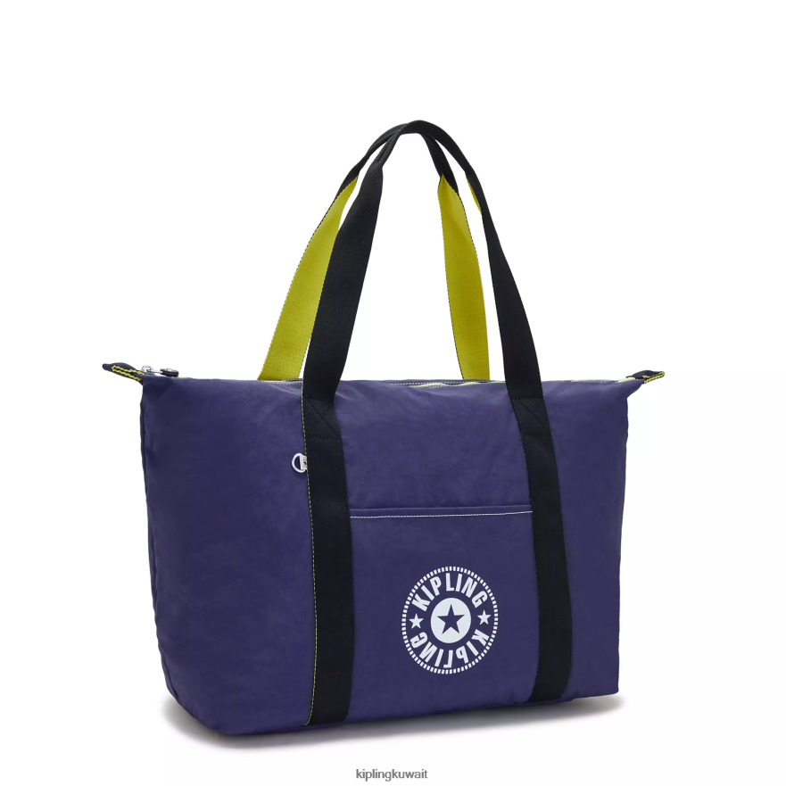 Kipling حقيبة عملية متوسطة لايت من آرت نحيف في نهاية المطاف البحرية ZR2RH267 حمل الحقائب