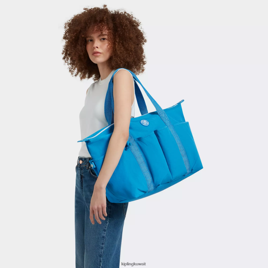Kipling آرت إم حقيبة متعددة الاستخدامات نحيف حريصة الأزرق ZR2RH269 حمل الحقائب