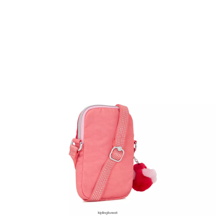 Kipling حقيبة الهاتف تالي كروسبودي نحيف المرح الوردي المرح ZR2RH26 حقائب كروسبودي
