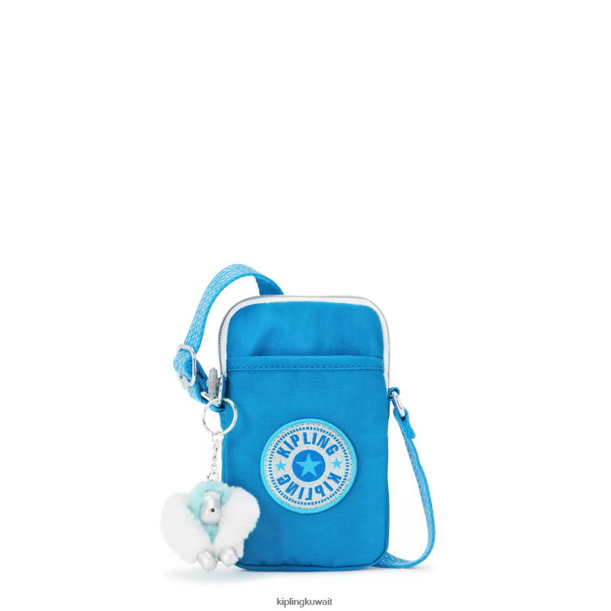 Kipling حقيبة الهاتف تالي كروسبودي نحيف متعة زرقاء حريصة ZR2RH27 حقائب كروسبودي