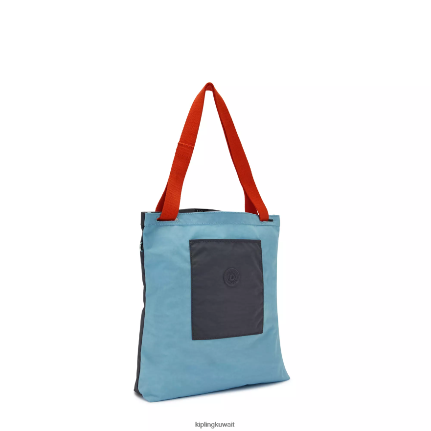 Kipling حقيبة تسوق أنس نحيف تجمع الأزرق ZR2RH272 حمل الحقائب