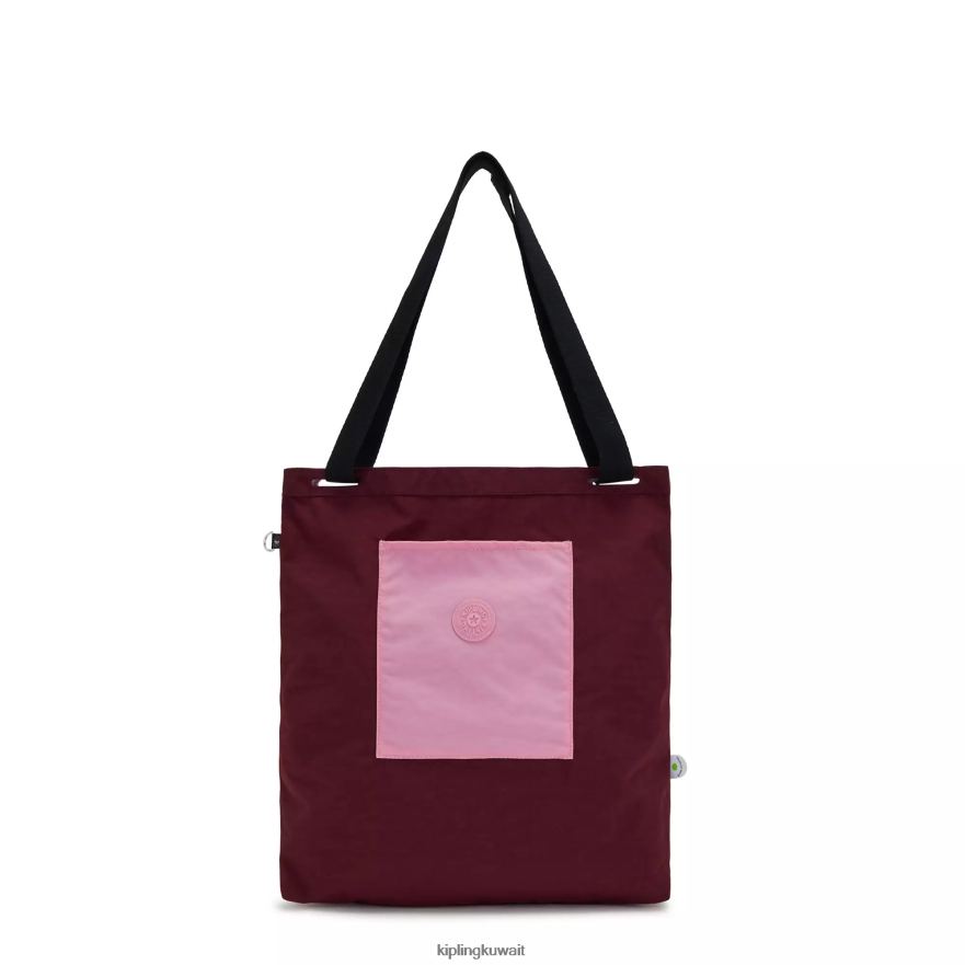 Kipling حقيبة تسوق أنس نحيف فوشيا الظلام ZR2RH273 حمل الحقائب
