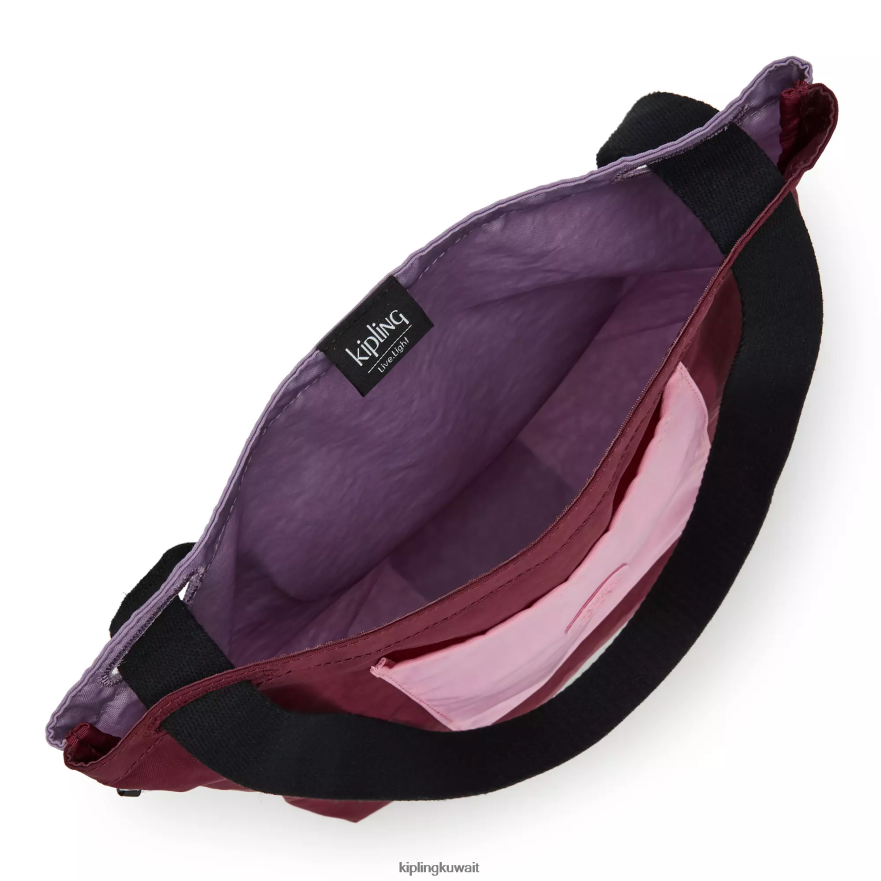 Kipling حقيبة تسوق أنس نحيف فوشيا الظلام ZR2RH273 حمل الحقائب