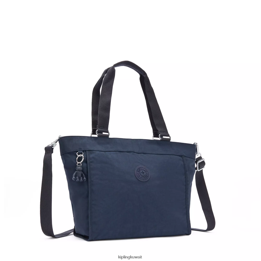 Kipling حقيبة تسوق صغيرة جديدة للمتسوق نحيف بلو بلو ZR2RH275 حمل الحقائب