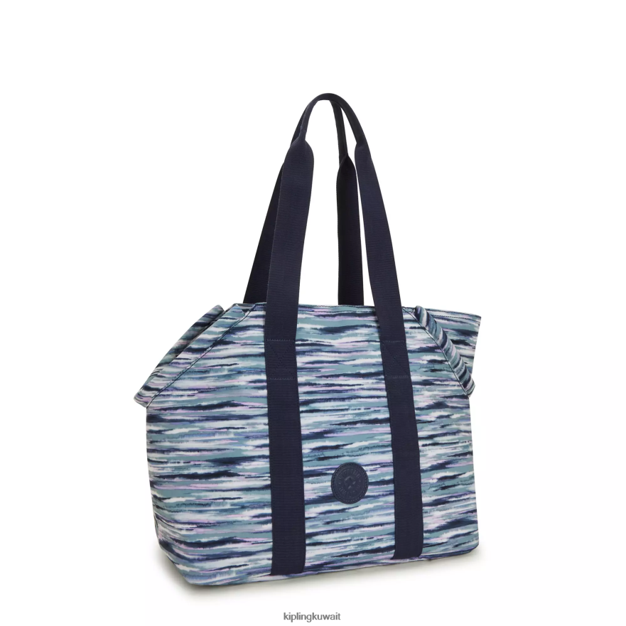 Kipling آرت إم حقيبة حمل للحيوانات الأليفة نحيف خطوط الفرشاة ZR2RH277 حمل الحقائب