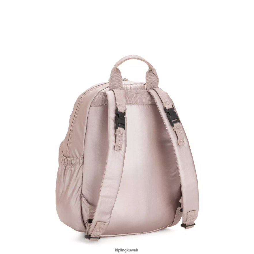 Kipling حقيبة ظهر للحفاضات مايسي نحيف وردة معدنية ZR2RH279 أكياس حفاظات